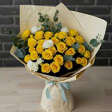 Букет цветов из:  Розы в Дедовичи
