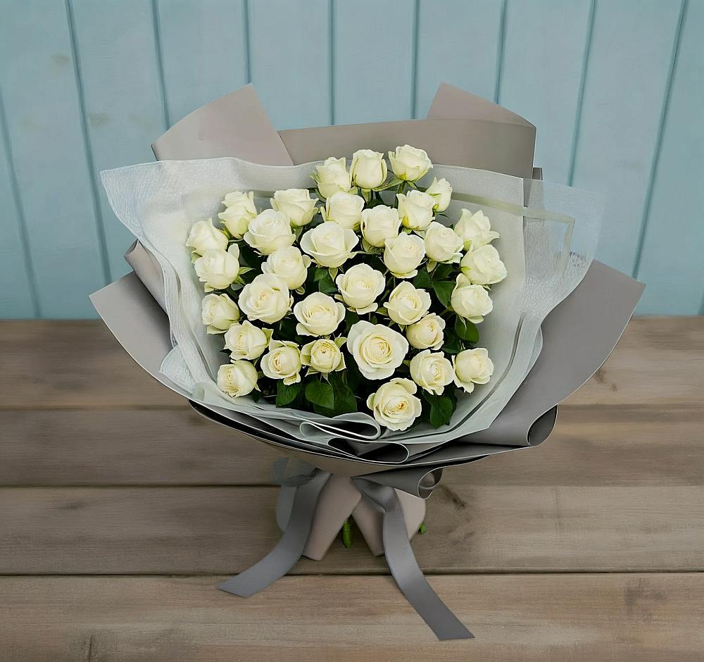 Букет Белоснежная нежность в Дедовичи