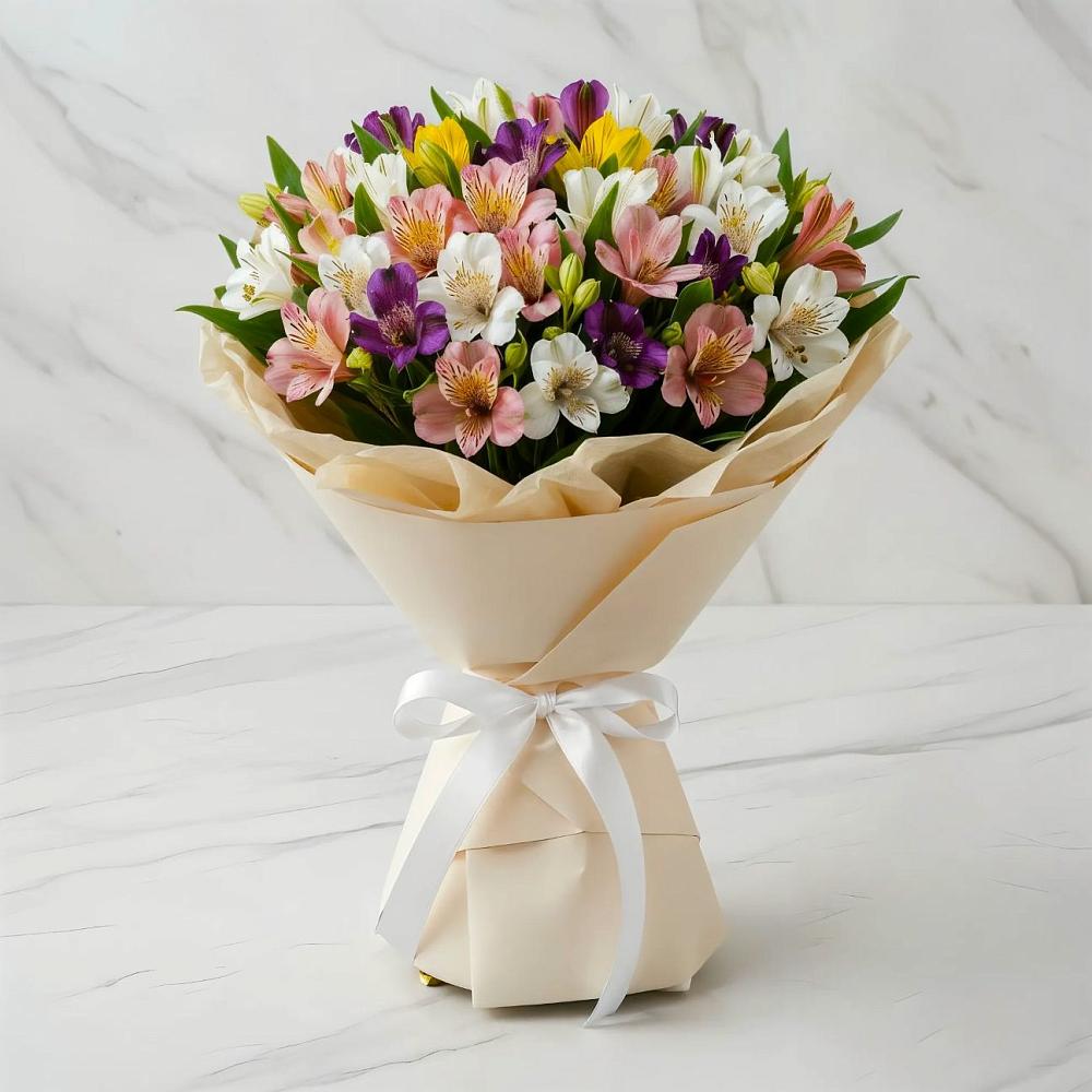 Букет цветов из: Альстромерии в Дедовичи