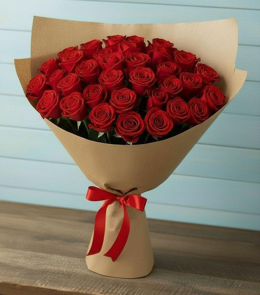 Букет Красные розы Милано в Дедовичи