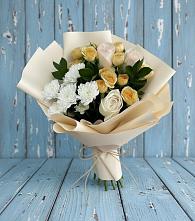 Букет цветов из:  Розы и Хризантемы в Дедовичи