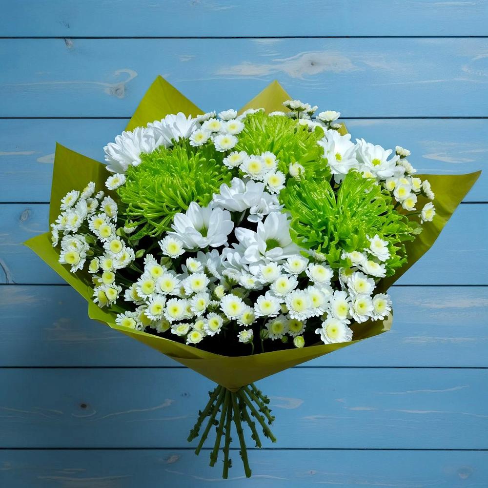 Букет цветов из: Хризантемы в Дедовичи