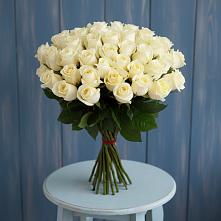 Букет 51 Белая роза Эдлесс Лав #REPLACE_PRED# Дедовичи