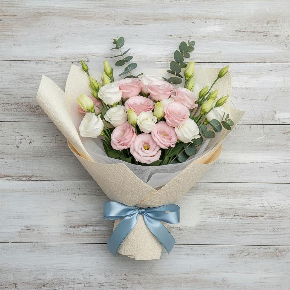 Букет цветов из: Лизиантусы в Дедовичи